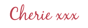 Cherie signature Large