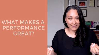 What Makes A Performance Great?