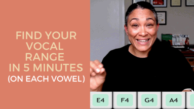 Find Your Vocal Range In 5 Minutes (On Each Vowel)